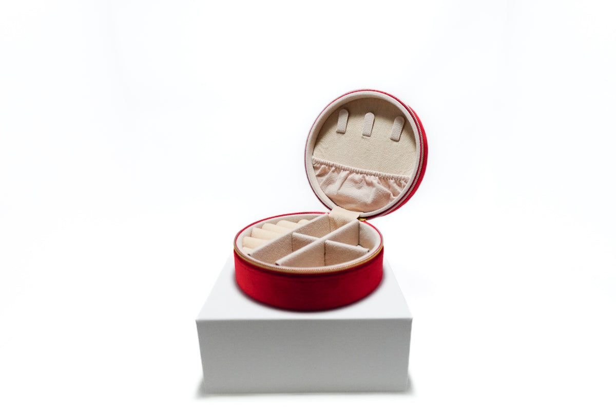 Blush Chrysanthemum – Handmade Jewellery Box