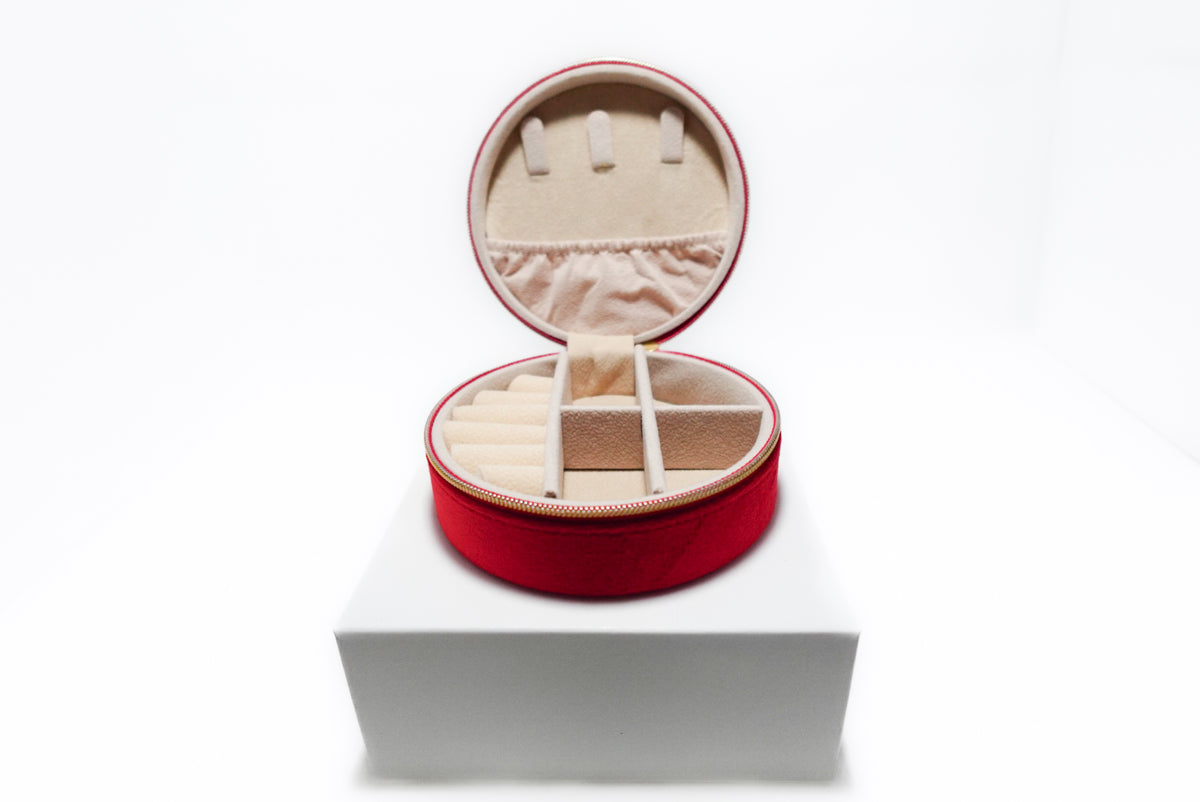 Blush Chrysanthemum – Handmade Jewellery Box