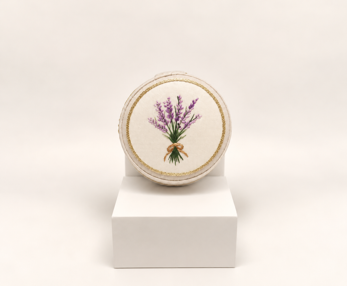 Lavender – Handmade Jewellery Box